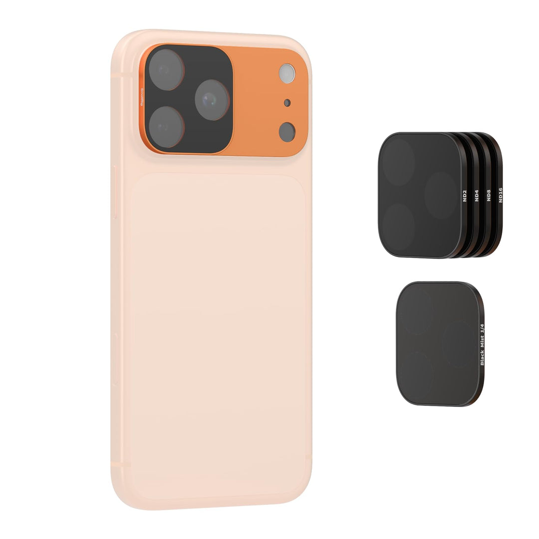 SMALLRIG Square ND &amp; Black Mist Filter Kit für iPhone 17 Pro, Magnetische Objektivfilter mit Basisha
