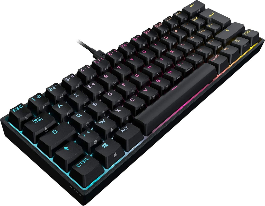Corsair K65 RGB-LED, Cherry MX Speed Noir