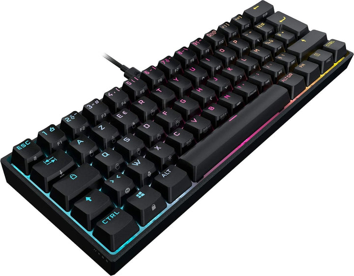 Corsair K65 RGB-LED, Cherry MX Speed Noir