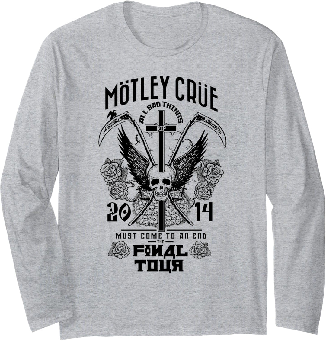 Mötley Crüe – All Bad Things Must Come To An End Final Tour Langarmshirt