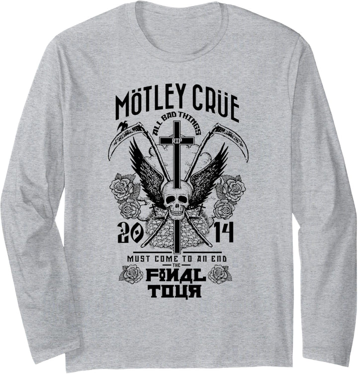Mötley Crüe – All Bad Things Must Come To An End Final Tour Langarmshirt