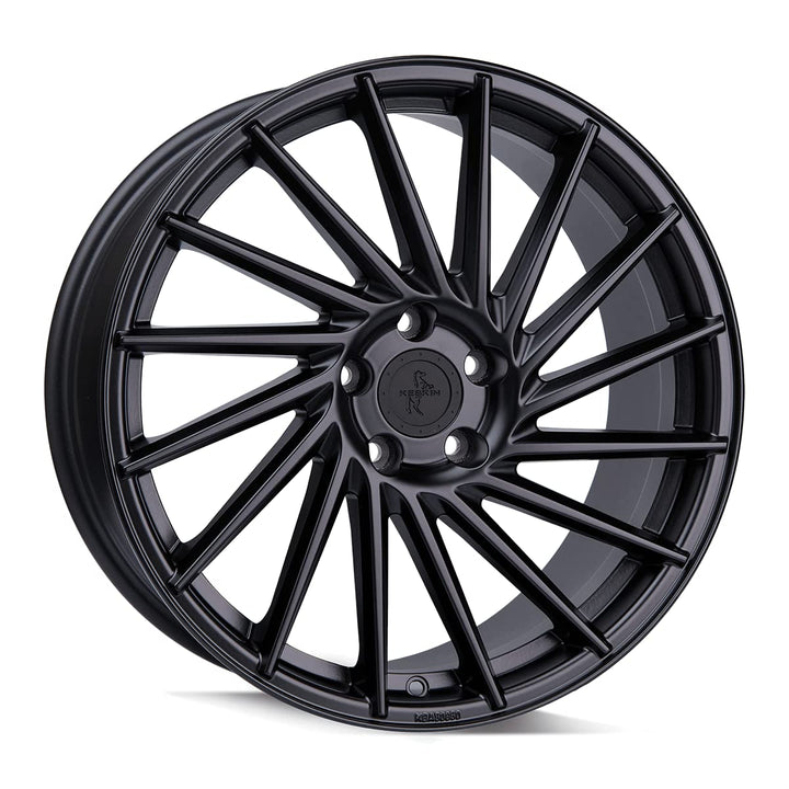 KESKIN KT17 MATT BLACK PAINTED 8x18 ET40 5.00x5x114 Hub Hole 72.60 mm - Alu felgen