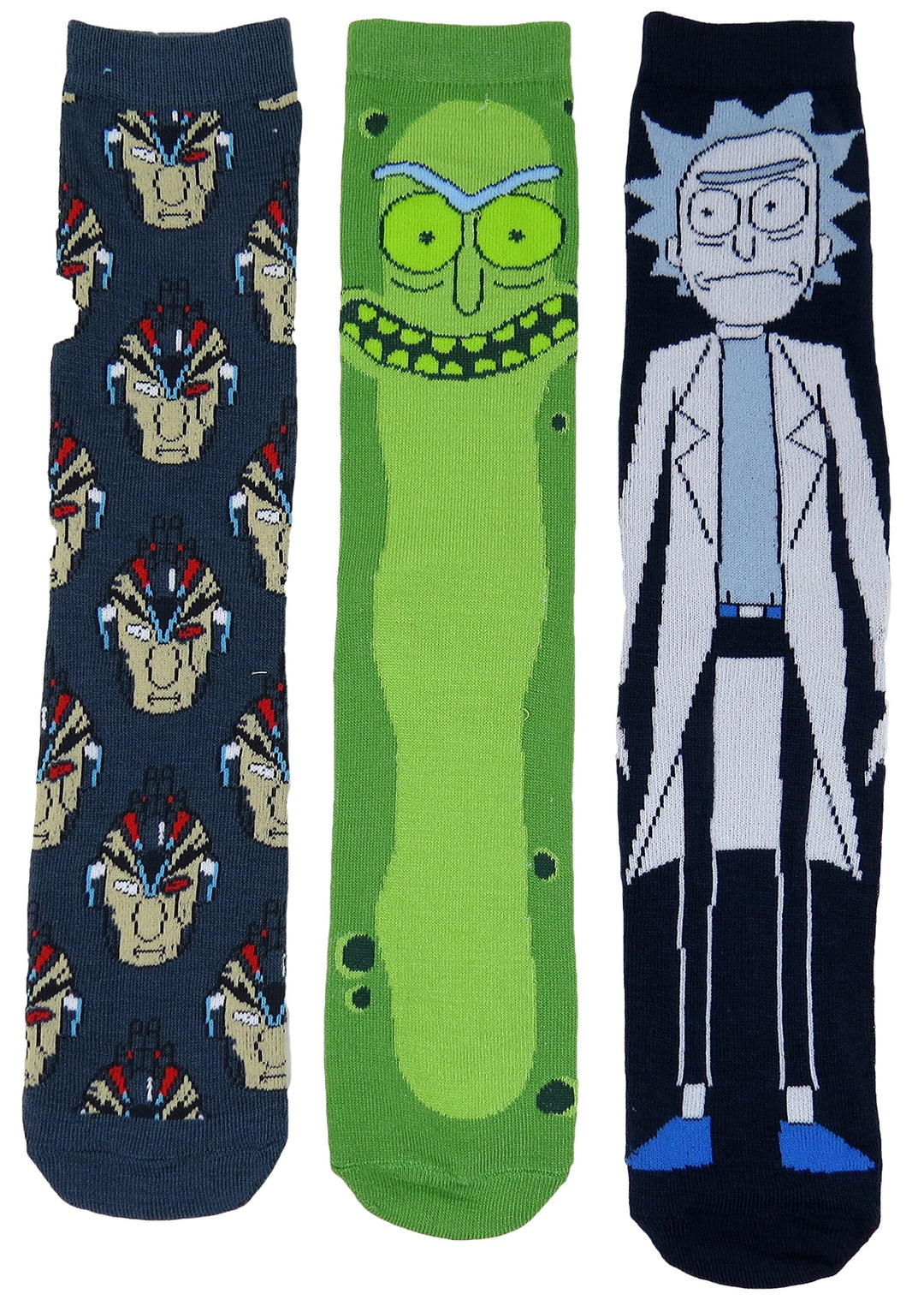 Rick and Morty Herren-Socken, lässig, 3 Paar