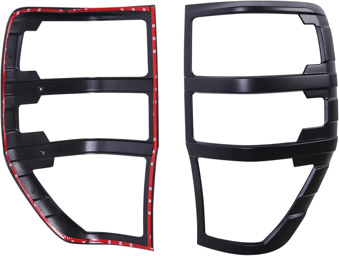 JHCHAN Scheinwerfer Rücklichtabdeckung für Ford Ranger Wildtrak Raptor T7 T8 2015-2022 XL XLT Limite