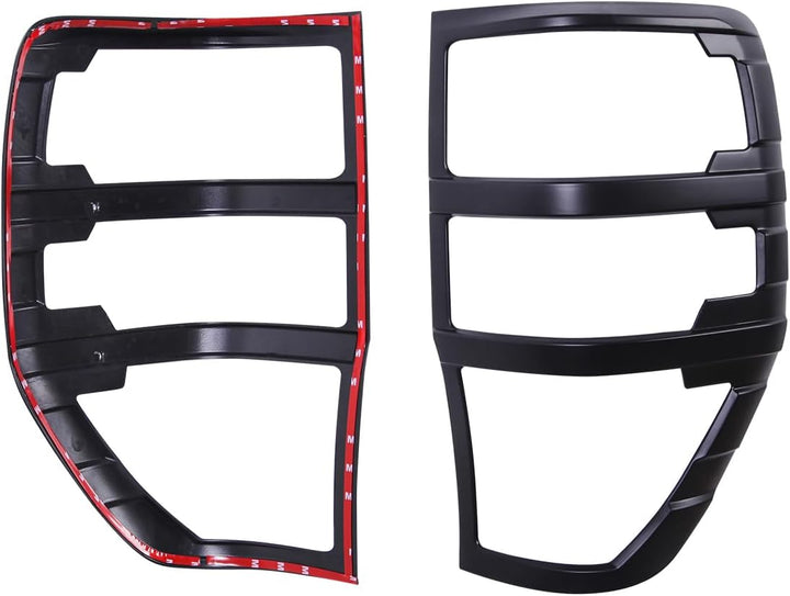 JHCHAN Scheinwerfer Rücklichtabdeckung für Ford Ranger Wildtrak Raptor T7 T8 2015-2022 XL XLT Limite