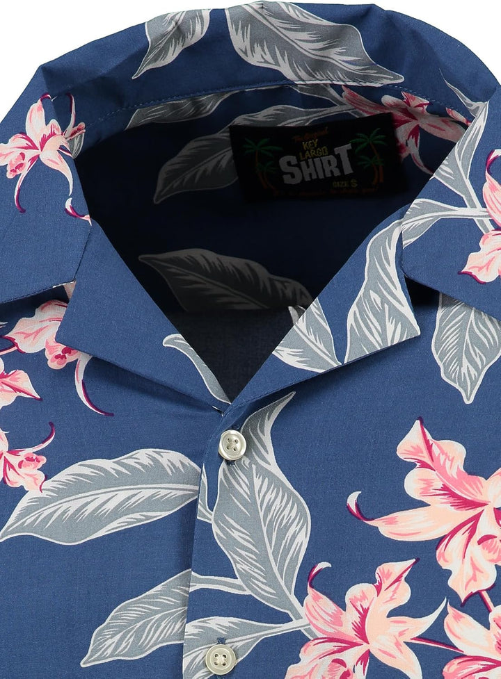 KEY LARGO Herren MSH Trinidad Shortsleeve Hemden M Dark Blue (1201), M Dark Blue (1201)