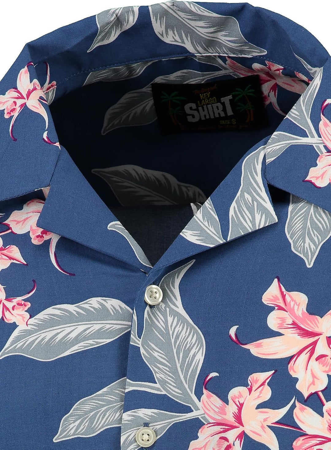 KEY LARGO Herren MSH Trinidad Shortsleeve Hemden S Dark Blue (1201), S Dark Blue (1201)