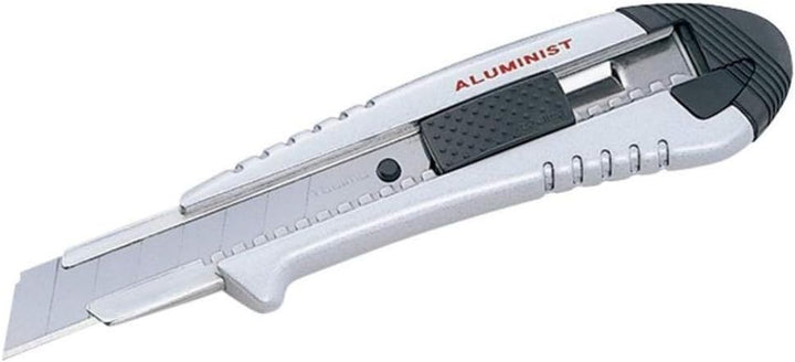 Tajima Cuttermesser (Cutter, Teppichmesser), 18mm Klinge, mit Auto-Blade-Lock – robuste Klingenführu