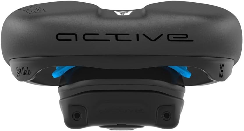 SQlab Unisex – Erwachsene 602 M-d Active 2.1 Fahrradsattel 15 cm Schwarz, 15 cm Schwarz