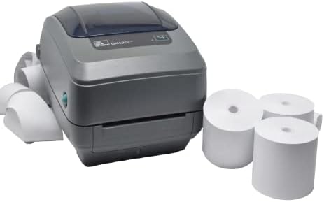 coreless - 45 Thermorollen 80mm x 80mm x 12mm ohne Plastikkern - Rolle aus Thermopapier 80mm x 80mm