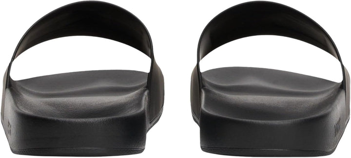 Tommy Jeans Herren Badeschuhe Pool Slide Badelatschen 46 EU Schwarz, 46 EU Schwarz