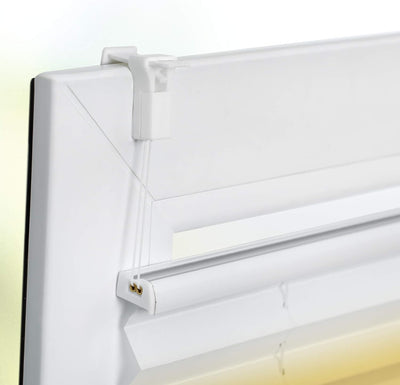 K-home Klemmfix-Plissee Farbverlauf Gelb 60cm x 130cm (B x L) 60 x 130 cm Gelb, 60 x 130 cm Gelb