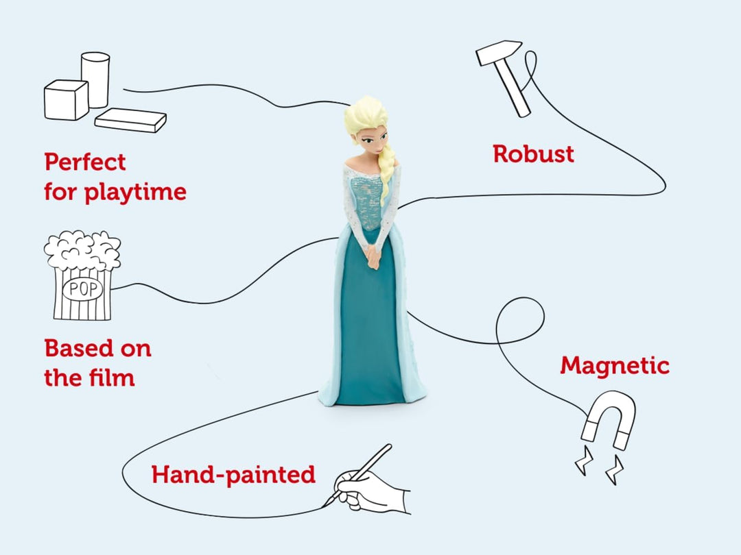 tonies ELSA Hörfigur - Frozen Toys, Disney Frozen Hörbücher für Kinder