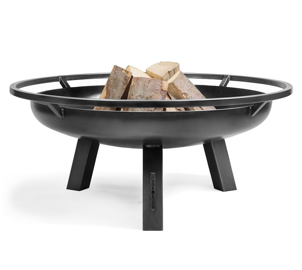 CookKing Porto Feuerschale 60cm - BBQ Feuerschalen für den Garten - Feuerstelle Outdoor &amp; Feuertonne