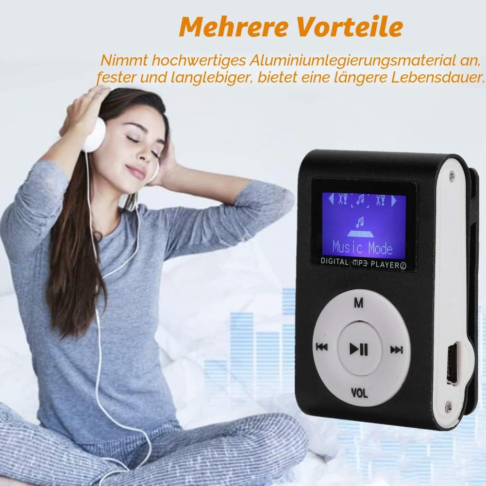 Tragbarer Verlustfreier HiFi-MP3-Musikplayer mit Speichersteckplatz und Langlebigem Akku für Den Aus