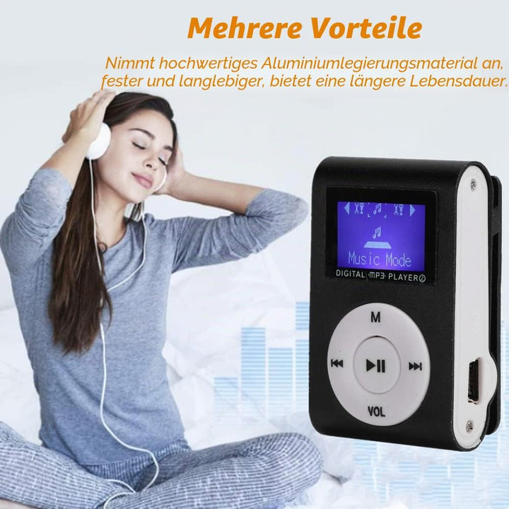 Tragbarer Verlustfreier HiFi-MP3-Musikplayer mit Speichersteckplatz und Langlebigem Akku für Den Aus