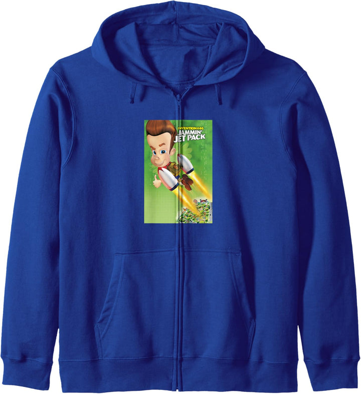 Jimmy Neutron Jammin Jet Pack Invention Kapuzenjacke