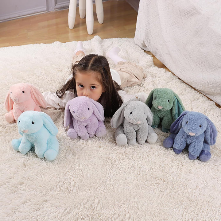 Apricot Lamb Plüsch Weich gefüllte Geburtstagsgeschenk Tiere Schlappohren Gray hase Bunny Kuscheltie