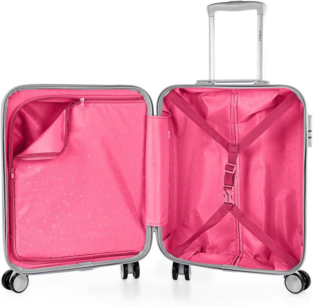ITACA - Kulturtasche für Frauen und Kinder aus PC-Polycarbonat. Qualitäts-Reise-Toilettenbeutel star