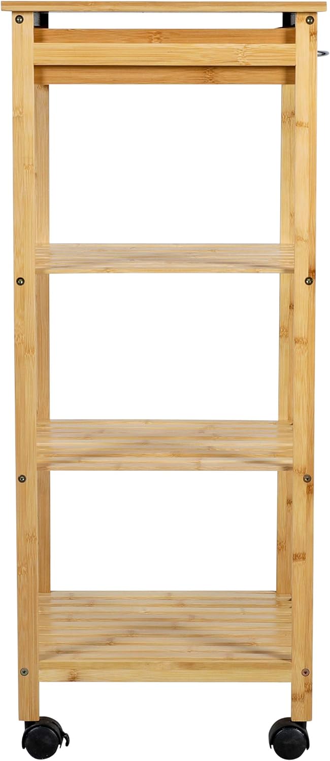 axentia Küchenwagen, ca. 37 x 89,5 x 37 cm, Holz
