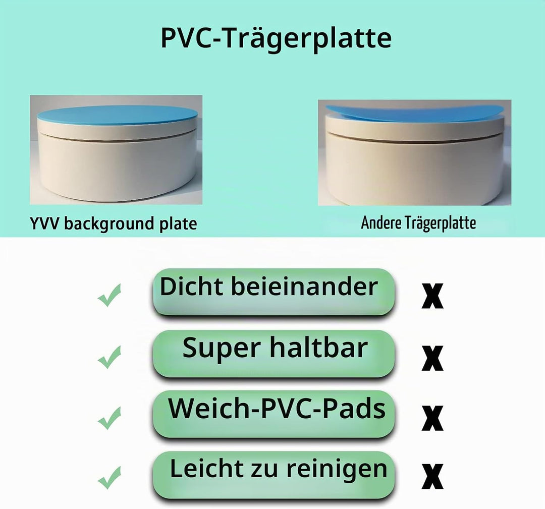 YVVV Drehteller Elektrisch, Displayständer Elektrischer 360-Grad-Drehteller Für Die Fotografie, Auto
