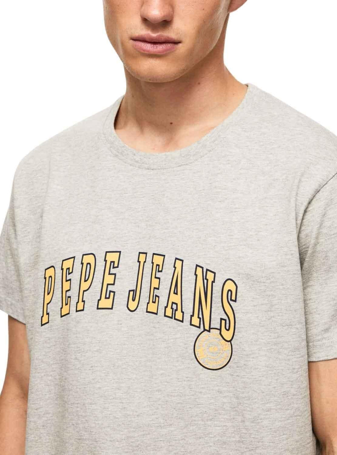 Pepe Jeans Herren Ronell T-Shirt XL Grey (Light Grey Marl), XL Grey (Light Grey Marl)