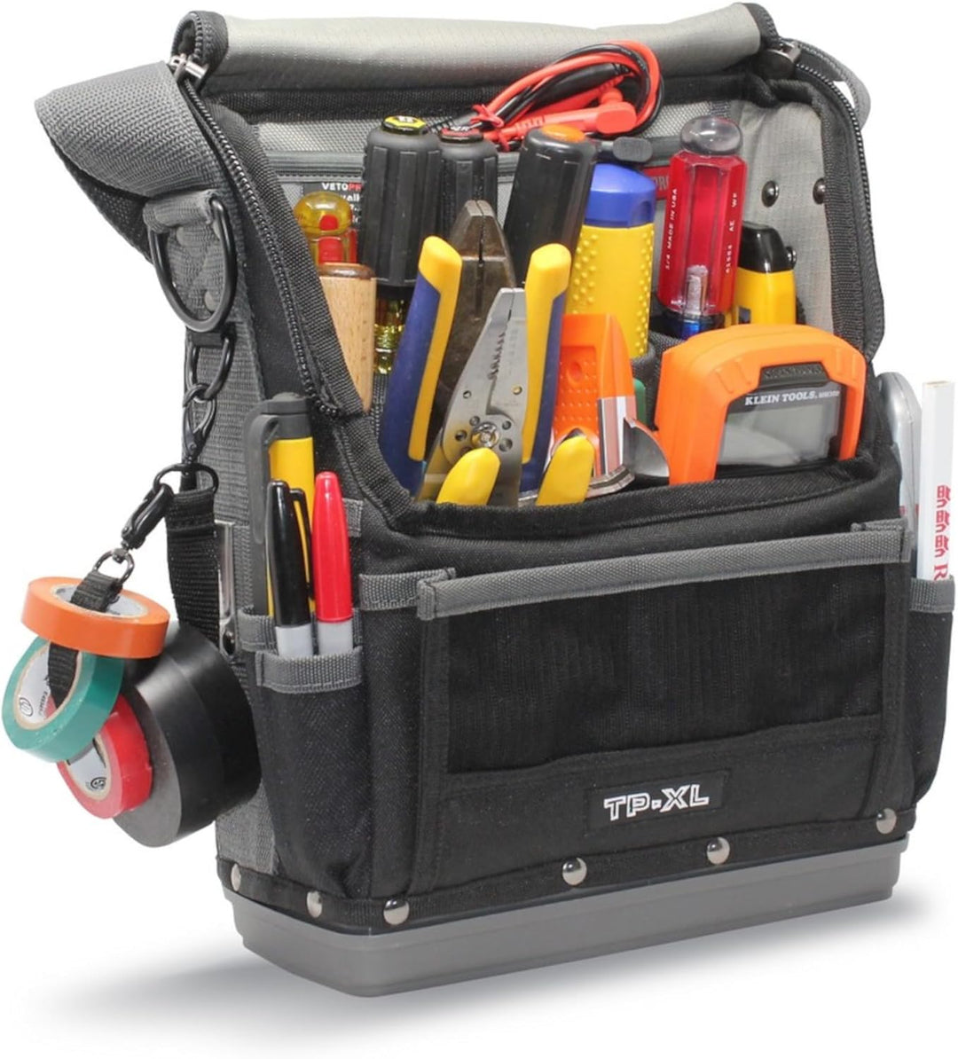 Veto Pro Pac TP-XL Werkzeugtasche (Original) Schwarz, Grau, Schwarz, Grau