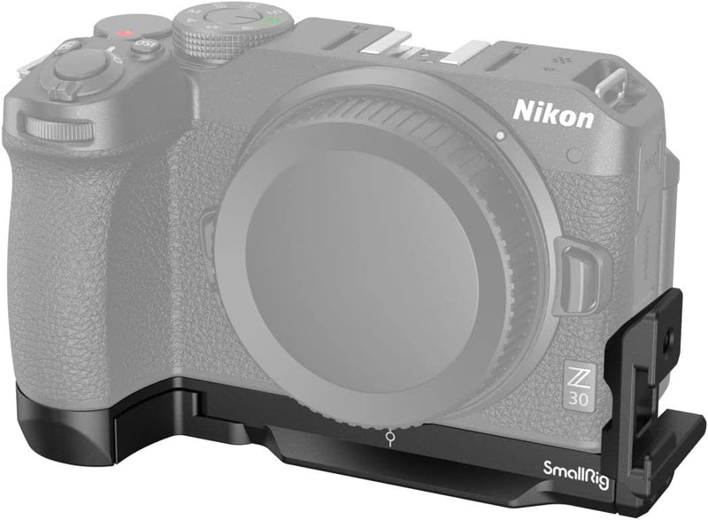 SMALLRIG Z30 L Bracket L Halterung für Nikon Z 30 mit Integrierter Schnellwechselplatte für Arca Sta