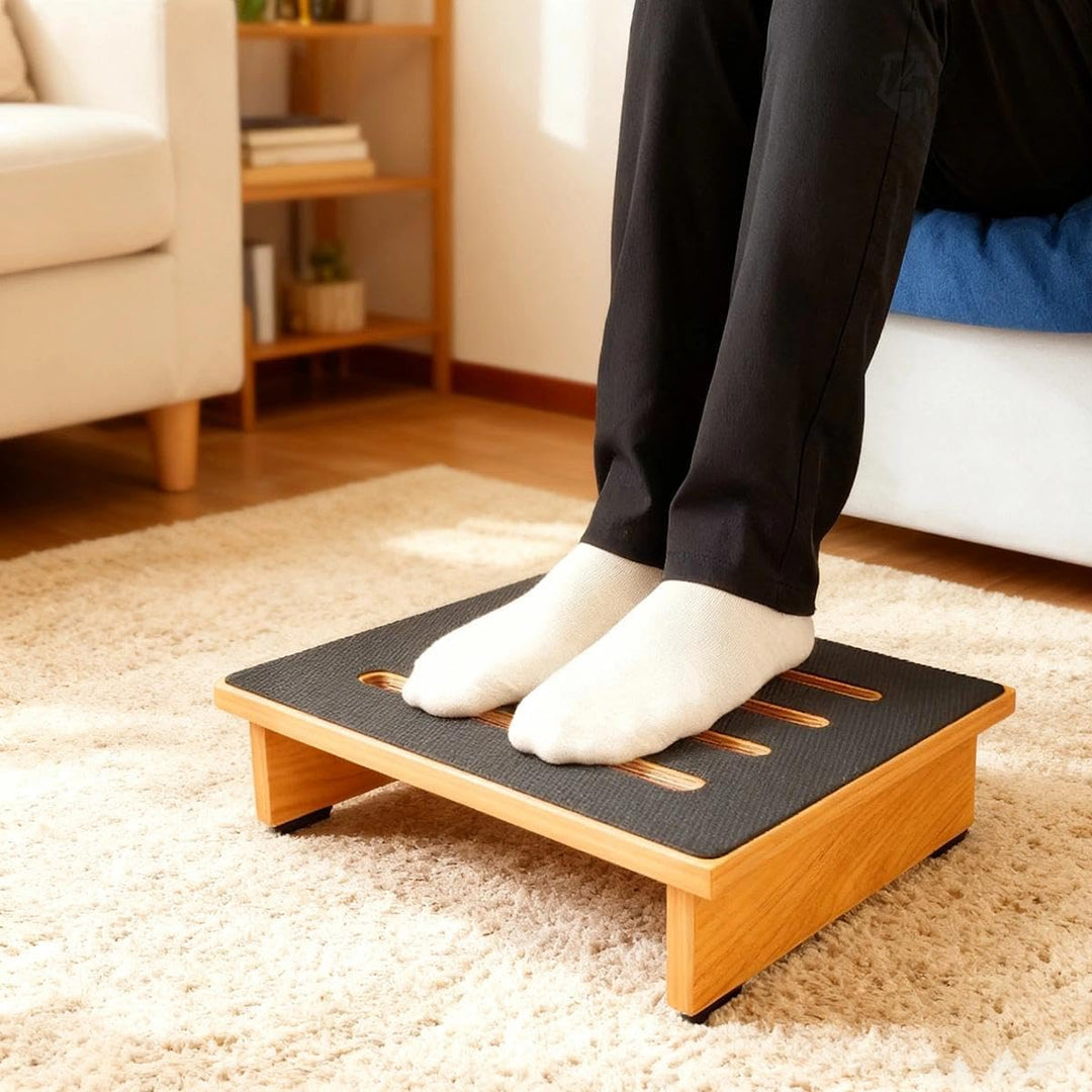 Tritthocker Tritt Holz, Tritthocker Erwachsene, Hölzerne Stepping-Hocker aus Massivholz, Step Stool