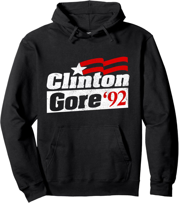 Clinton Gore Shirt Vintage Retro Geschenk Bill Clinton 1992 Pullover Hoodie