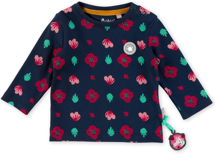 Sigikid Baby-Mädchen Langarmshirt aus Bio-Baumwolle T-Shirt