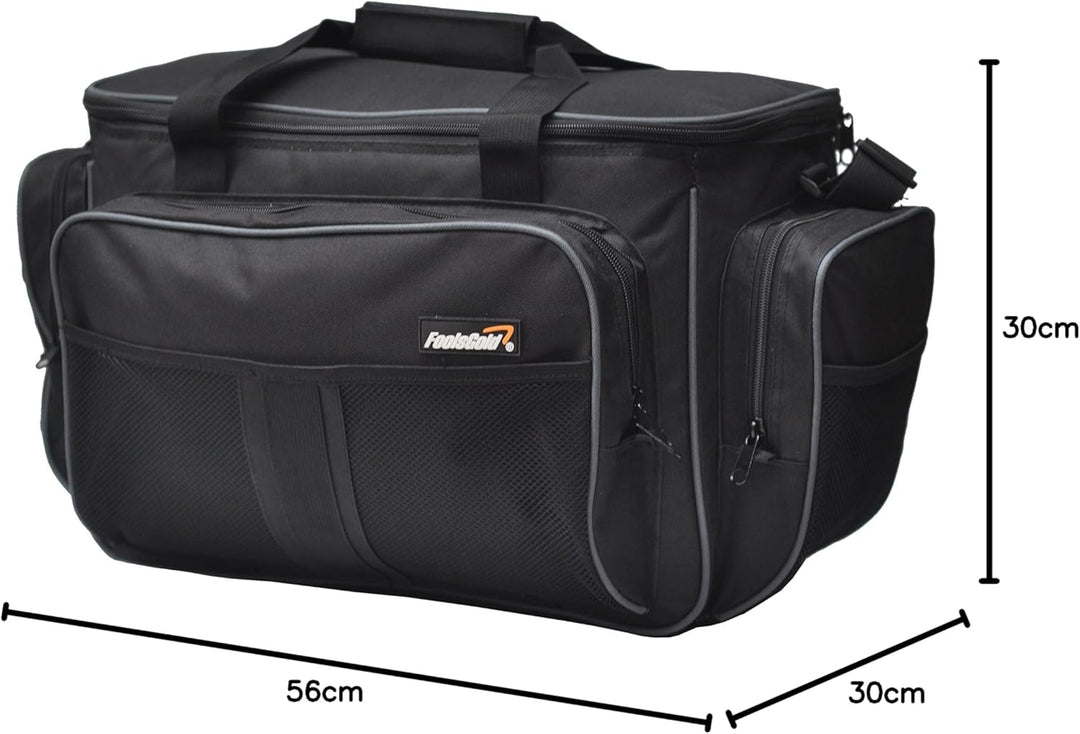 foolsGold Grosse Isoliertem Angeltasche Karpfentasche Schwarz