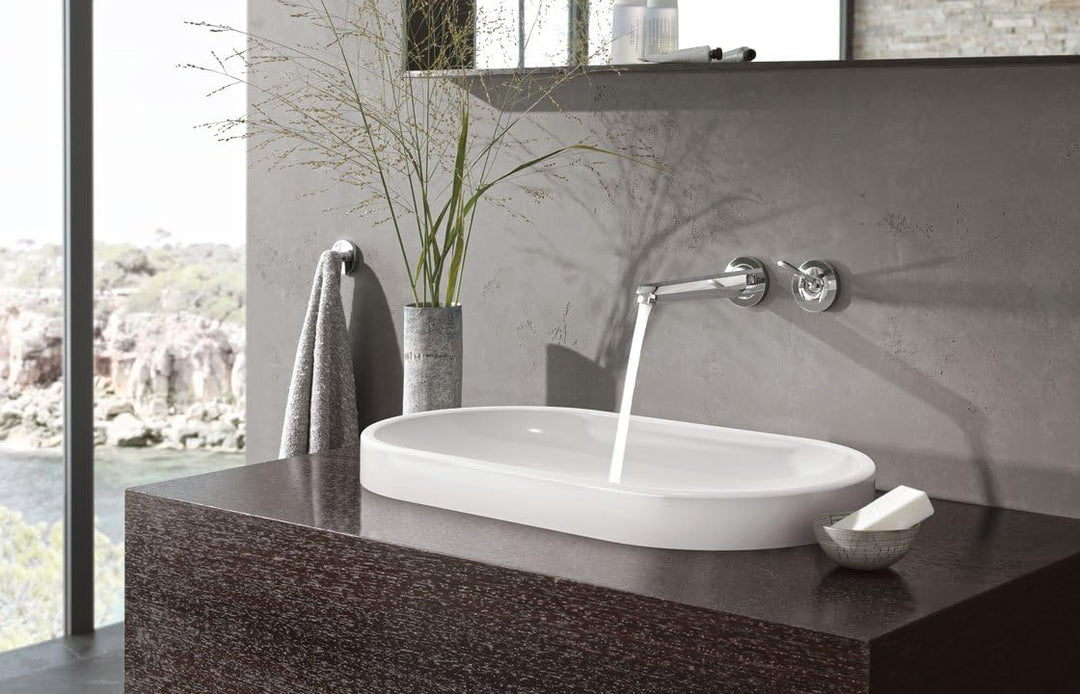 GROHE Eurodisc Joystick 2-Loch-Waschtischbatterie, M-Grösse 170 mm 19968000 Chrom 170 mm, Chrom 170