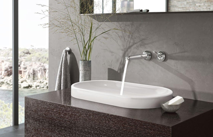 GROHE Eurodisc Joystick 2-Loch-Waschtischbatterie, M-Grösse 170 mm 19968000 Chrom 170 mm, Chrom 170