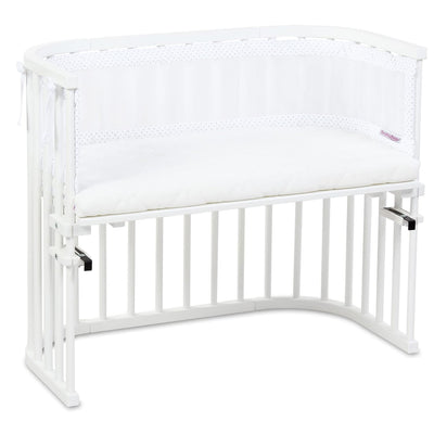 babybay Nestchen Mesh-Piqué / Bettumrandung für Beistellbett / Stossschutz für Baby Bett, passend fü