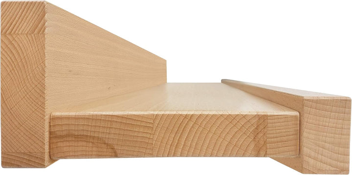 Erst-Holz Bucheablage Regal Fotoleiste für Bilder Bücher und Deko in DREI verschiedenen Längen V-90.