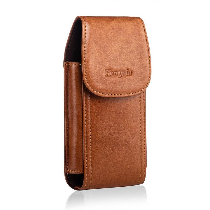 Hengwin Leder Handy Holster Fall Taille Gürtel Tasche für iPhone 16 Pro Max/16Plus iPhone 15 14 13 1