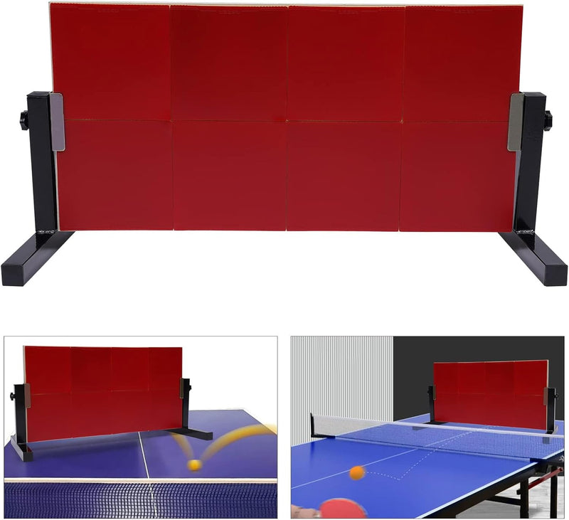 Tischtennis Rebound Board PingPong RüCksprungbrett Tischtennis Returnbrett 360° Verstellbar Training