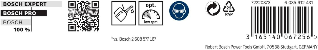 Bosch Professional 5x HSS-G Metallbohrer (für Metall, Ø 13 mm, Robust Line, Zubehör Bohrmaschine) Ø