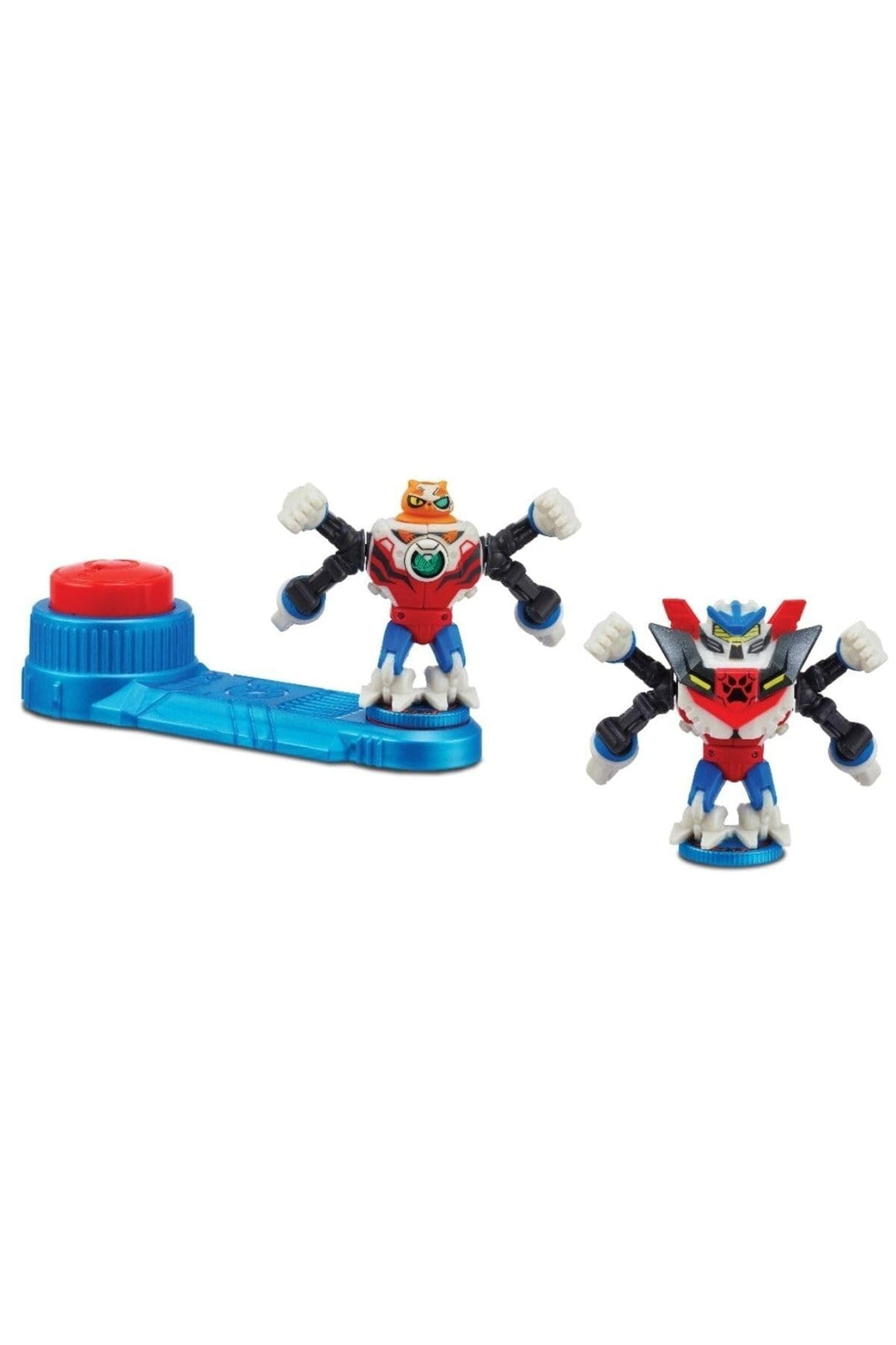 Akedo 14288 Ultimate Arcade Warriors Giants Mini Battling Action Figures Ready, Fight, Split Strike-