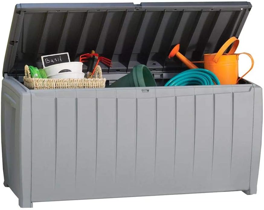 Keter Aufbewahrungsbox Gartenbox Auflagenbox Truhe Kissenbox Novel 17198681
