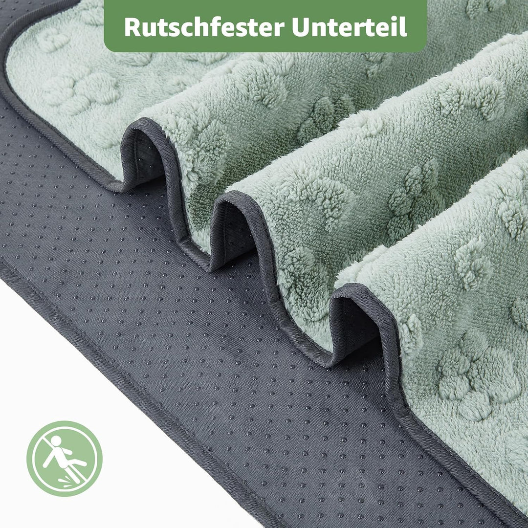 Super Saugfähig Welpenunterlagen Waschbar, 1er Weich Puppy Pads 208x133 cm | Auslaufsicher Welpen Un