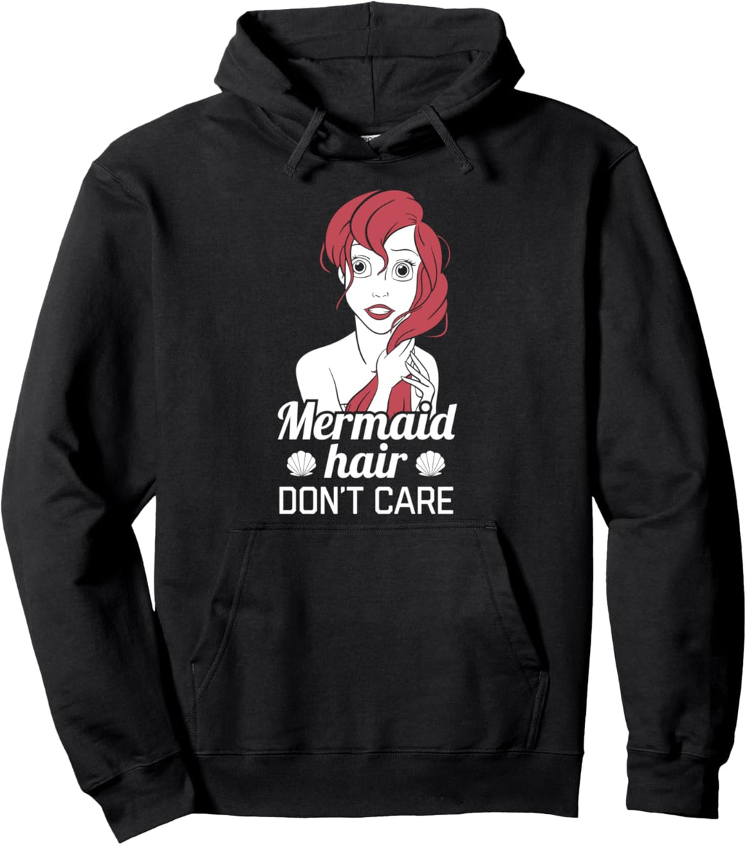 Disney The Little Mermaid Ariel Mermaid Hair Pullover Hoodie