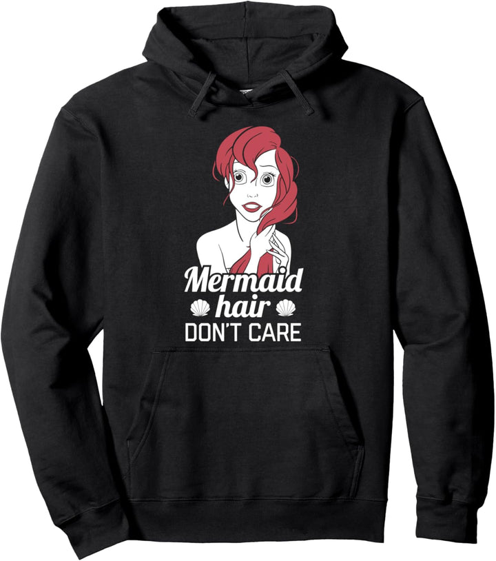 Disney The Little Mermaid Ariel Mermaid Hair Pullover Hoodie
