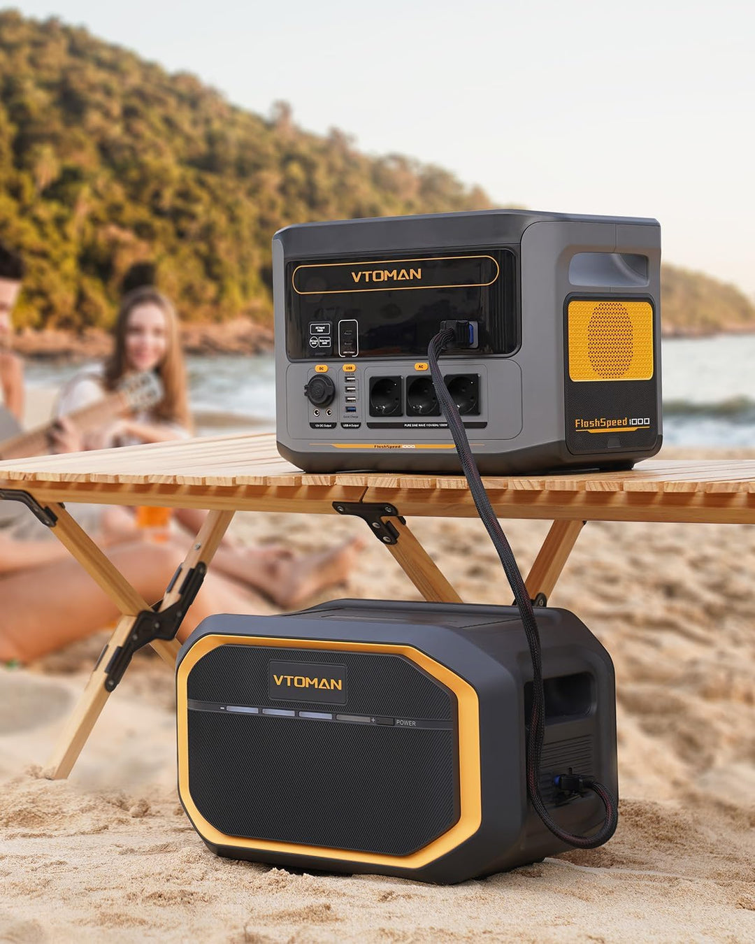 VTOMAN FlashSpeed 1500 Zusätzlicher Batterie 1548Wh - für FlashSpeed 1500/FlashSpeed 1000 Tragbare P