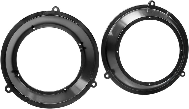 Kenwood KFC-S1756 Lautsprecher Set 300W + FIAT Panda 169 Lautsprecherringe 165mm Türe Front + Adapte