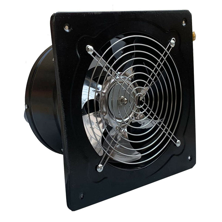 ECUTEE Abluftventilator 200mm Lüfter 80W 8" Axiallüfter 1250 m³/h Axialventilator Küchen Industriell