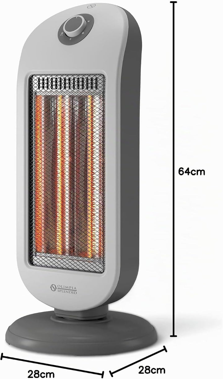 Olimpia Splendid Carbon Twist – Infrarot-Heizung mit Carbonfaser-Technologie, bis zu 1200W, umweltfr