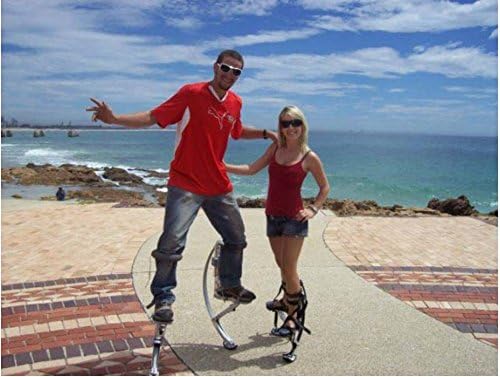 Skyrunner Erwachsene Känguru-Schuhe Herren Jumping Stelzen Männer Frauen Fitness Übung (50-70kg) Hüp