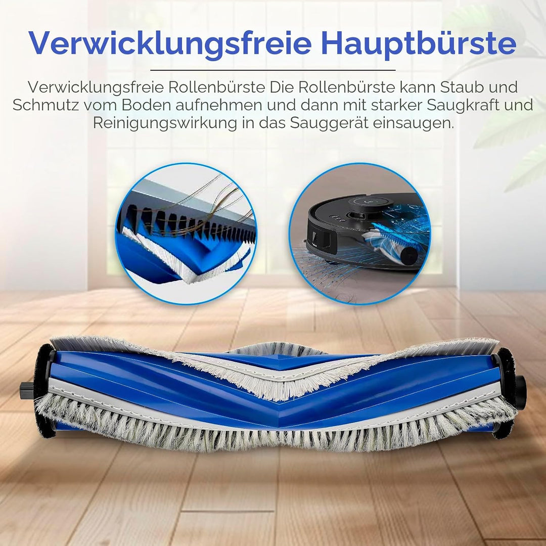 (2 Stück) T30S Pro Omni Rollenbürsten für ECOVACS DEEBOT T30 Pro Omni/ T30S Pro Omni/ T30 Omni/ T30S